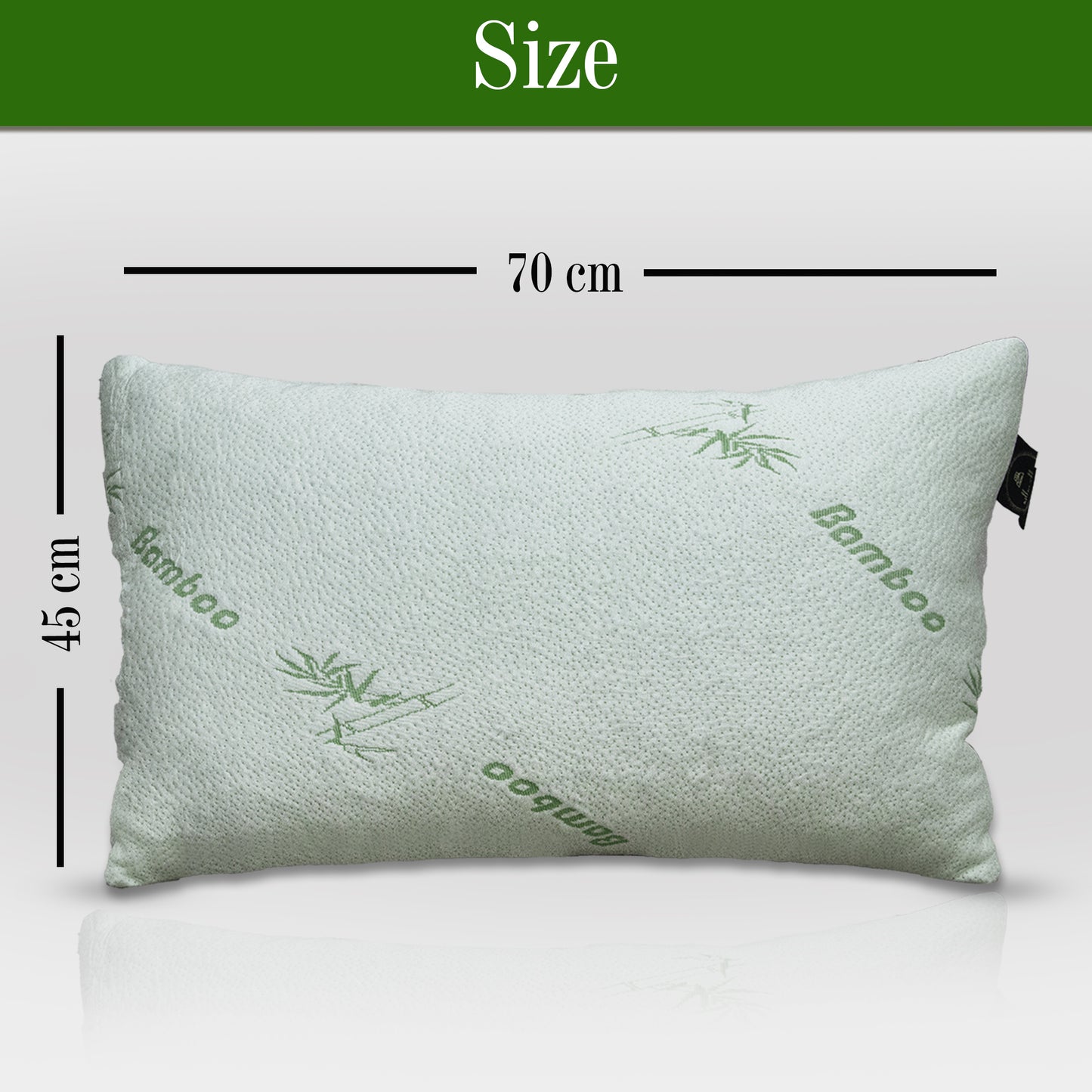 Mellow Pillow Bamboo with Shredded Memory Foam Pillow