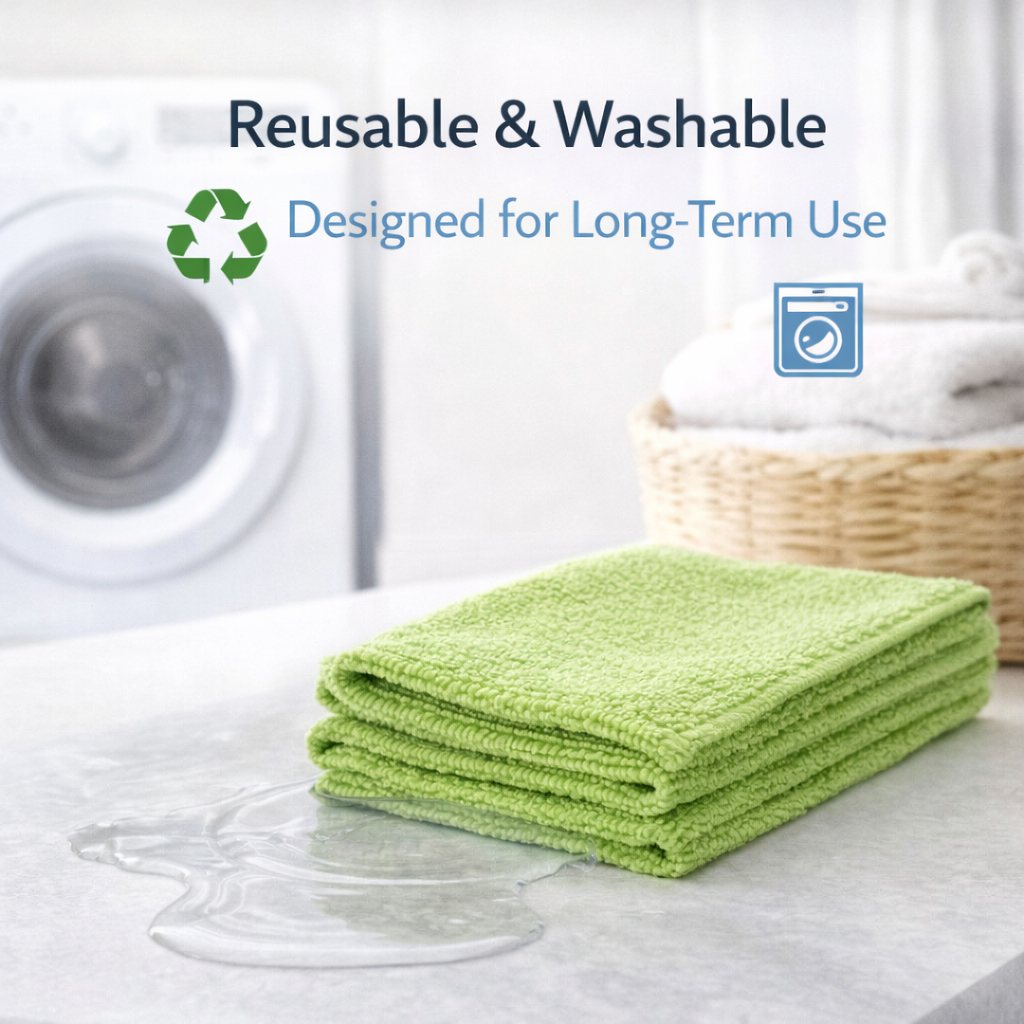 Microfiber Cleaning Cloth - 300 GSM Ultra Soft Microfibre Cloths | Lint-Free, Reusable, Streak-Free Cleaning Towels for Home, Car & Kitchen